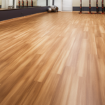 brown vinyl gym flooring
