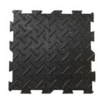 daimond interlock tread rubber tiles