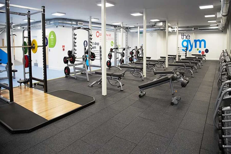 Commercial Gym Rubber Flooring UAE