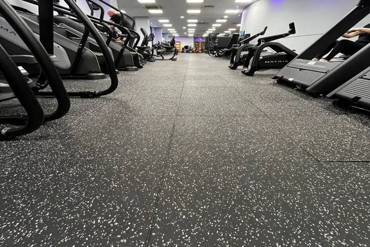 EPDM Rubber Flooring in UAE Gym