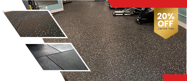 Modern Gym Flooring in UAE