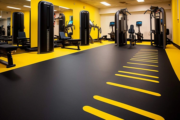 Poured Rubber Flooring