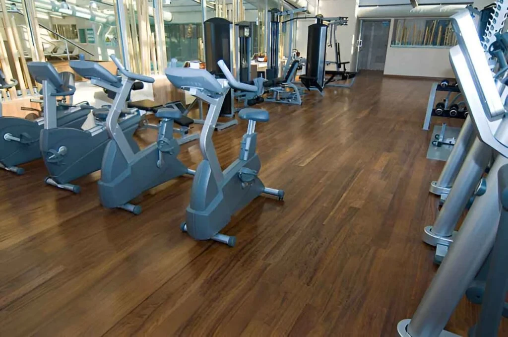 vinyl plank gym flooring UAE