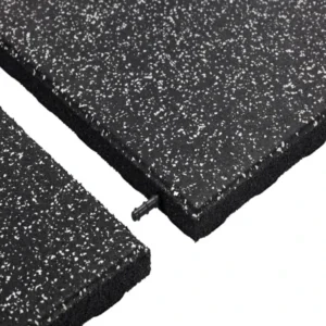 Double Tiles Rubber Flooring