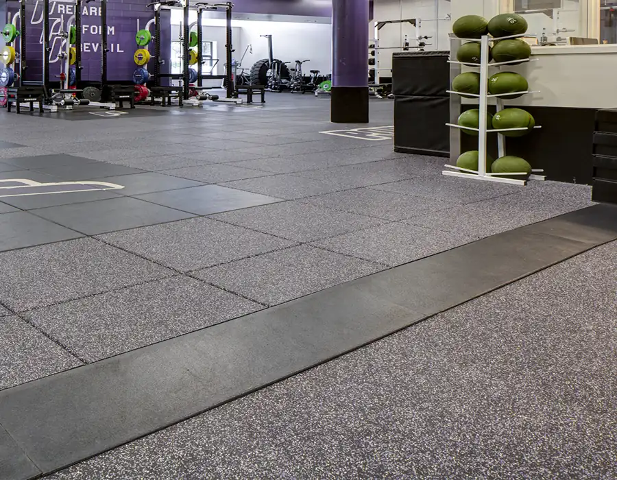 Rubber Gym Flooring in Dubai